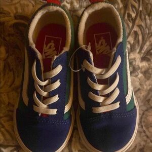 Vans Kids Sneakers in Blue and Green